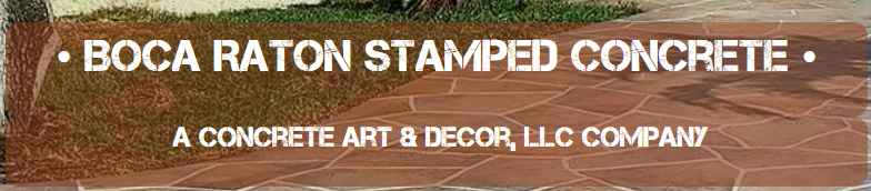 Stamped Concrete Boca Raton